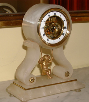 The restored timepiece.